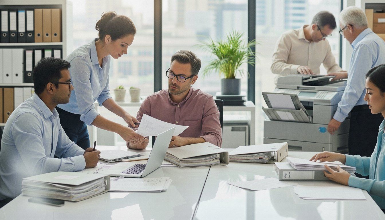 Preparing documents for AML compliance